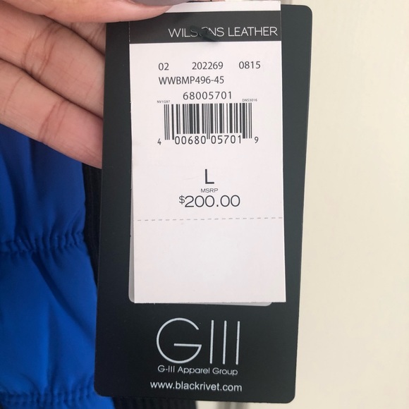 BRAND NEW Black Rivet Insulated Vest - Picture 5 of 7